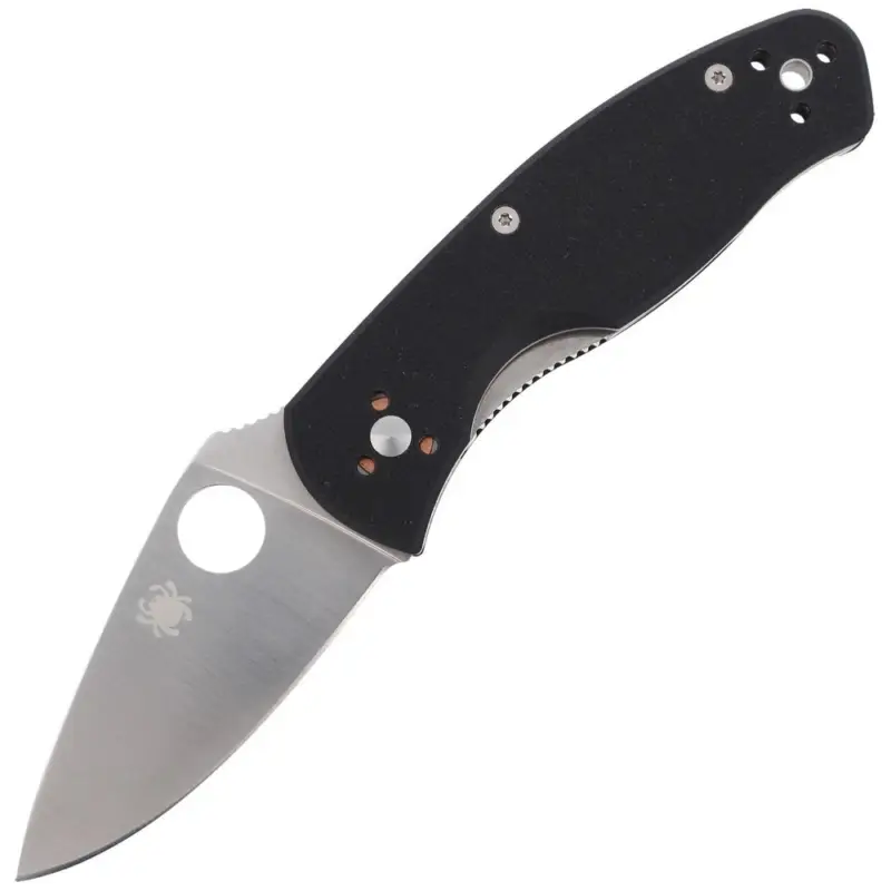Niska cena Nóż składany Spyderco Persistence G-10 Black Plain - C136GP