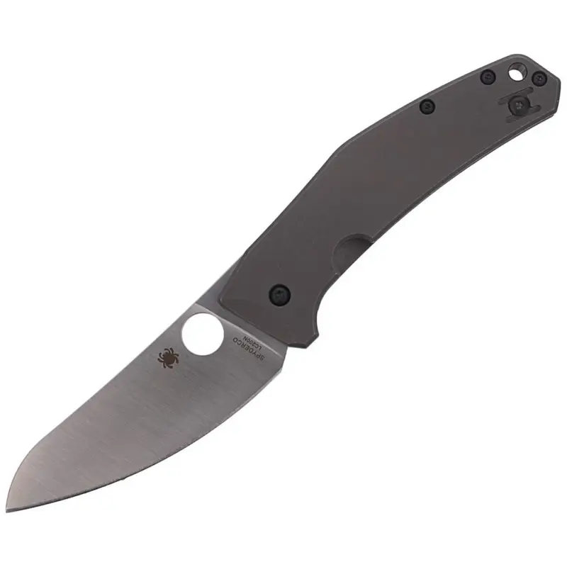 Rabat Nóż składany Spyderco SpydieChef Titanium Plain (C211TIP)