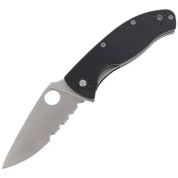 Kup online Nóż składany Spyderco Tenacious G-10 Black Combination (C122GPS)