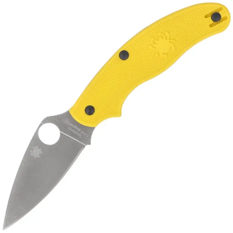 Kup teraz Nóż składany Spyderco UK Penknife Salt FRN Yellow LC200N Plain (C94PYL)
