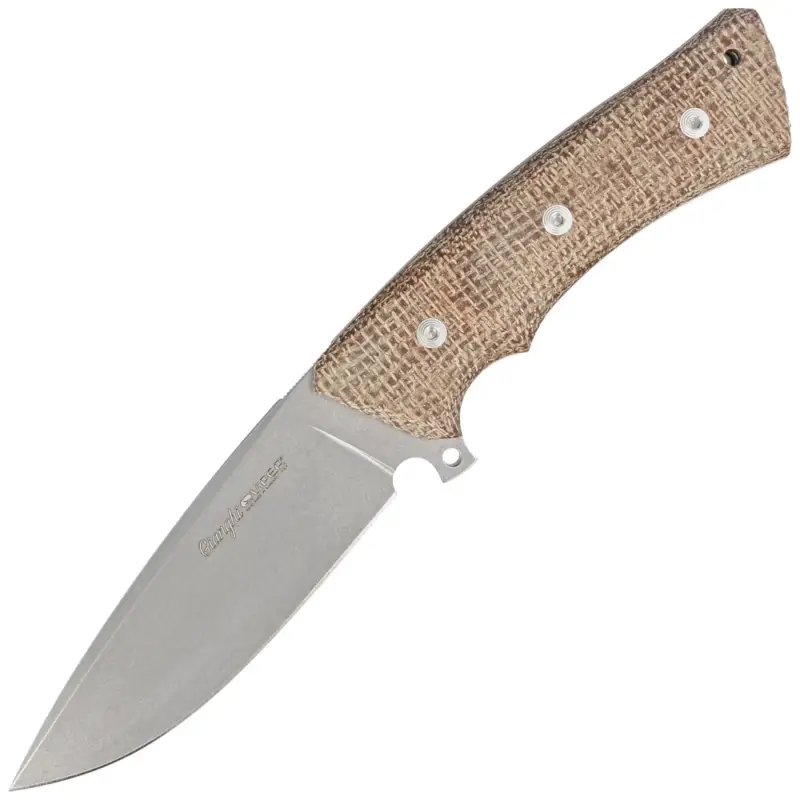 Nóż Viper Gianghi Brown Burlap Micarta, Stonewashed N690 by Fabrizio Silvestrelli (V4882IM) Promocja