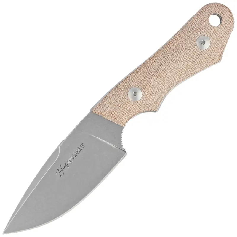 Bezpieczne zakupy Nóż Viper Handy Natural Canvas Micarta, Stonewashed Magnacut by Fabrizio Silvestrelli (VT 4040 CN)