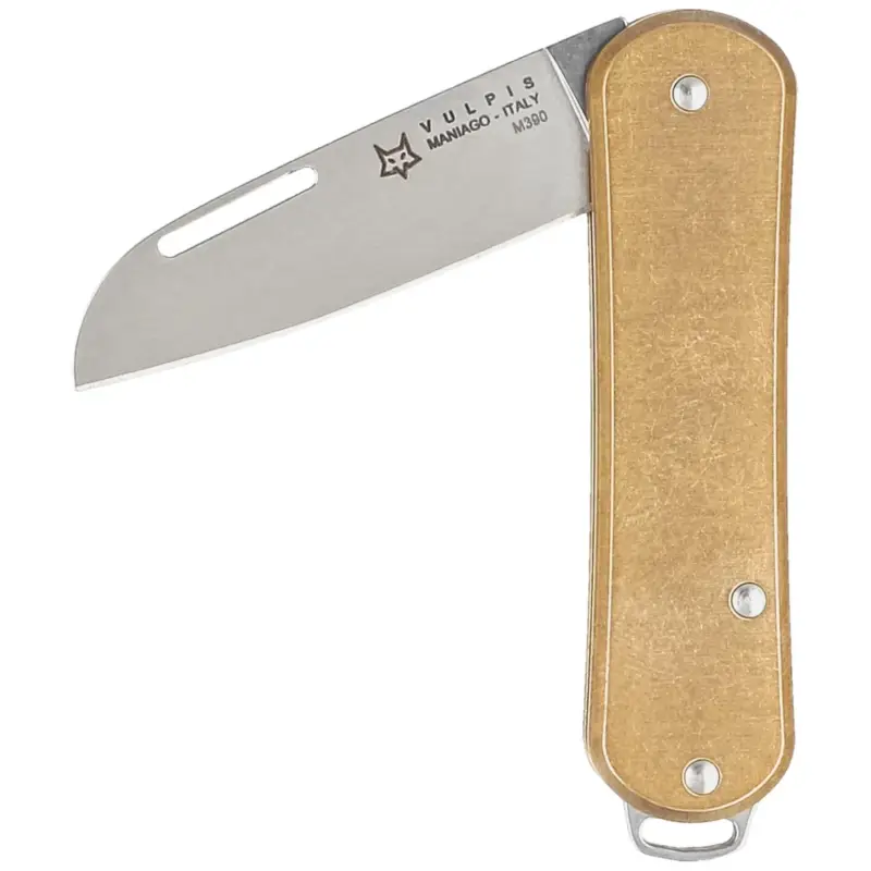 Oferta Scyzoryk Fox Vulpis Brass, Polished M390 (FX-VP108 OT)