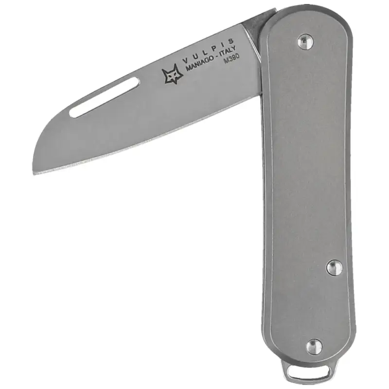 Scyzoryk Fox Vulpis Sandblasted Titanium, Polished M390 (FX-VP108 TI) Wybór klientów