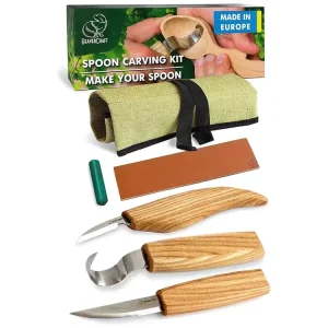 Zestaw noży do rzeźbienia - BeaverCraft S13 - Wood Carving Tool Set for Spoon Carving Wyjątkowa oferta