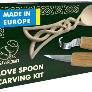 Wyprzedaż Zestaw startowy do rzeźbienia - BeaverCraft DIY04 -Celtic Spoon Carving Kit