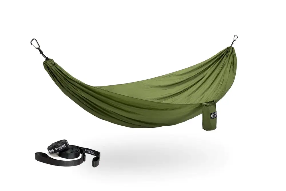 Hamak ENO TravelNest Hammock & Straps Combo - Moss Oferta czasowa
