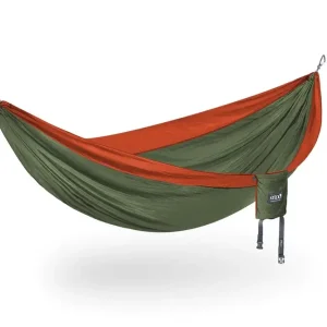 Nowość Hamak turystyczny ENO DoubleNest - Olive/Orange