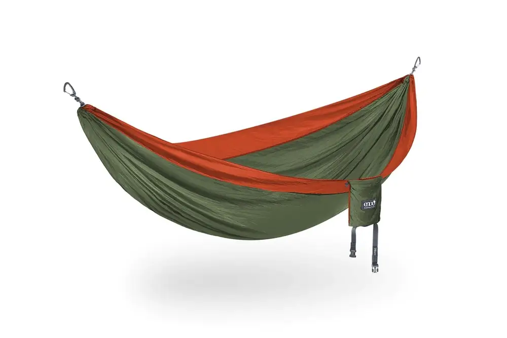 Nowość Hamak turystyczny ENO DoubleNest - Olive/Orange