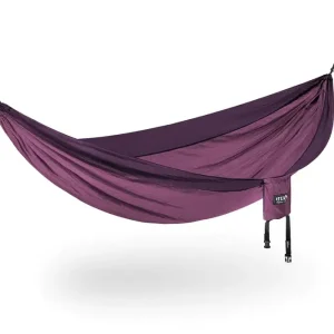 Popularny Hamak turystyczny ENO SingleNest - Berry/Plum