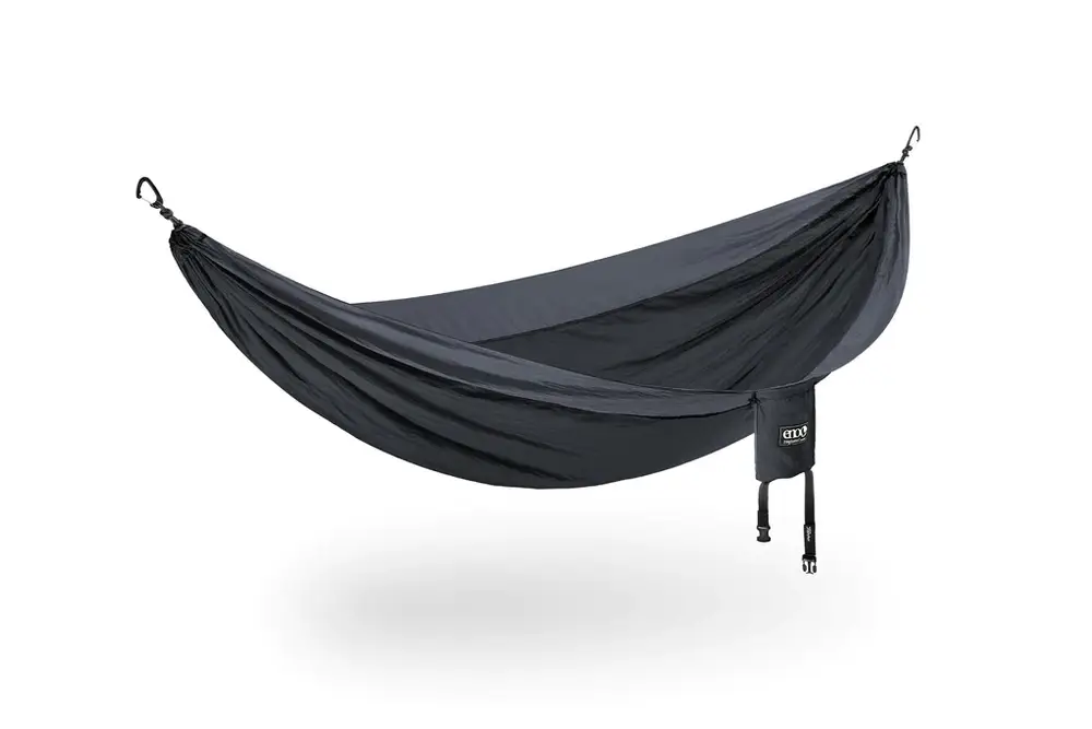 Hamak turystyczny ENO SingleNest - Black /Charcoal Tylko dziś