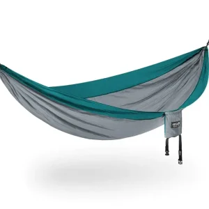 Hamak turystyczny ENO SingleNest - Grey/Seafoam Tylko do końca tygodnia