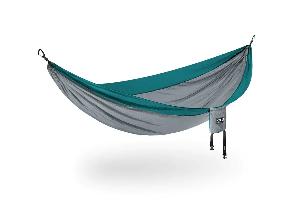 Hamak turystyczny ENO SingleNest - Grey/Seafoam Tylko do końca tygodnia