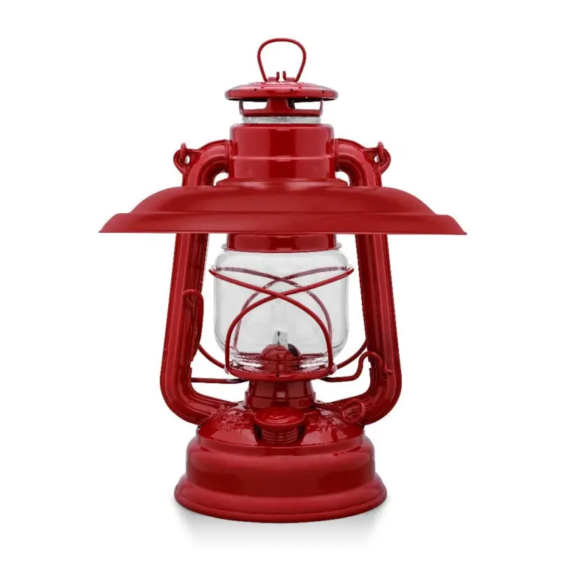 Darmowy zwrot Klosz Odblaskowy do lampy Feuerhand Hurricane Lantern Baby Special 276 - Czerwony
