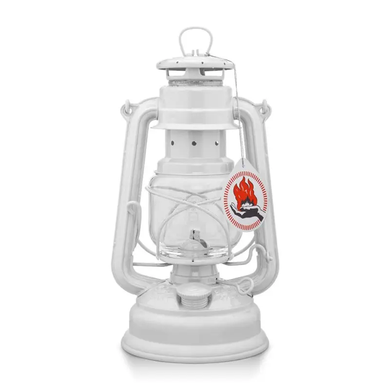 Nie przegap Lampa naftowa - Feuerhand Hurricane Lantern 276 - Biała