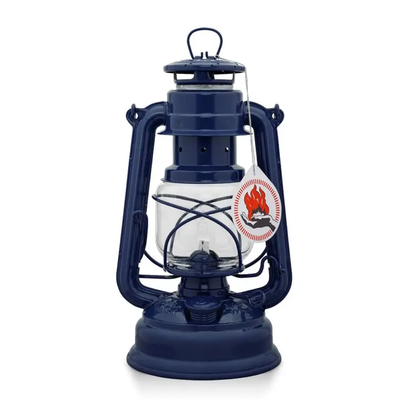 Bezpieczne zakupy Lampa naftowa - Feuerhand Hurricane Lantern 276 - Niebieska