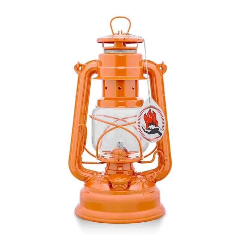 Oferta limitowana Lampa naftowa - Feuerhand Hurricane Lantern 276 - Pastel Orange