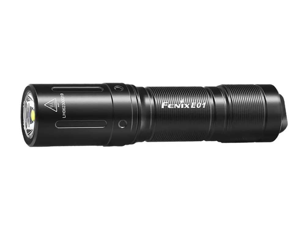 Latarka Fenix E01 V2.0 czarna Nowość