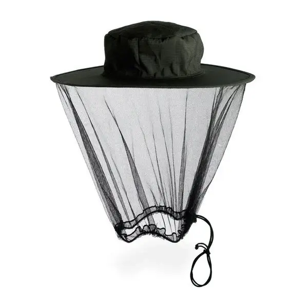 Łatwy zwrot Moskitiera z kapeluszem - Mosquito and Midge Head Net Hat - Lifesystems