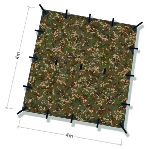 Rabat Płachta biwakowa - Tarp 4x4 - DD Hammocks - MC