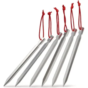 Rockland - Śledzie do namiotu Reflective Pegs - 18 cm - Aluminiowe - 6 szt Oferta limitowana