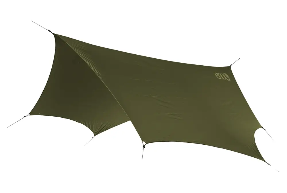 Bezpieczna płatność Tarp - płachta biwakowa - ENO DryFly Rain Tarp - Olive
