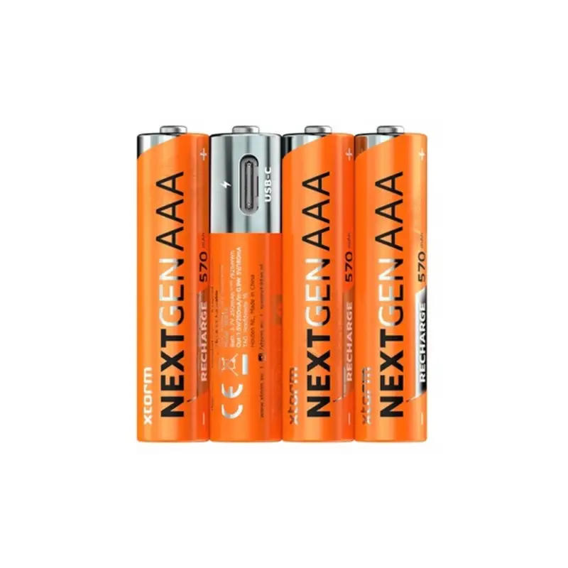 Ekspresowa dostawa XTORM AkumulatorkiNexGen AAA USB-C 4 PAK
