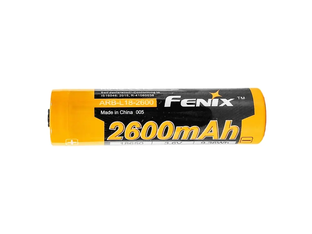 Akumulator Fenix ARB-L18 (18650 2600 mAh 3,6V) Popularny