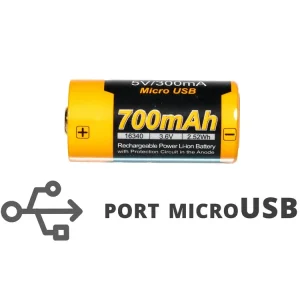 Akumulator Fenix USB ARB-L16UP (16340 RCR123 700 mAh 3,6 V) Kup teraz