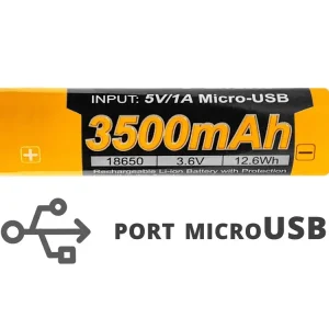 Akumulator Fenix USB ARB-L18U (18650 3500 mAh 3,6 V) Dostępne od ręki