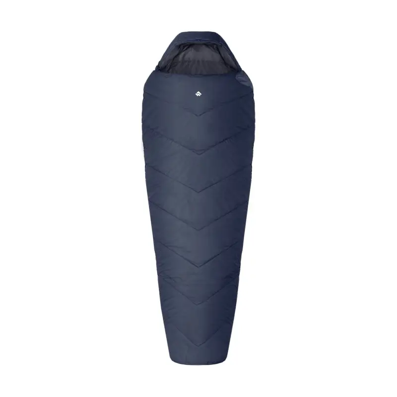 Rabat Alpinus - Śpiwór Fiber Pro 1100 dla praworęcznych - szary