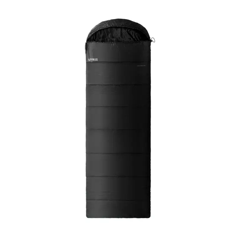 Alpinus - Śpiwór Warm 1500 Leworęczny - czarny Oferta