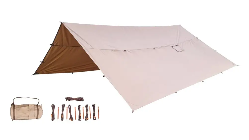 Bushmen - Hot Tarp 4x4 - Cotton Natural Nie przegap