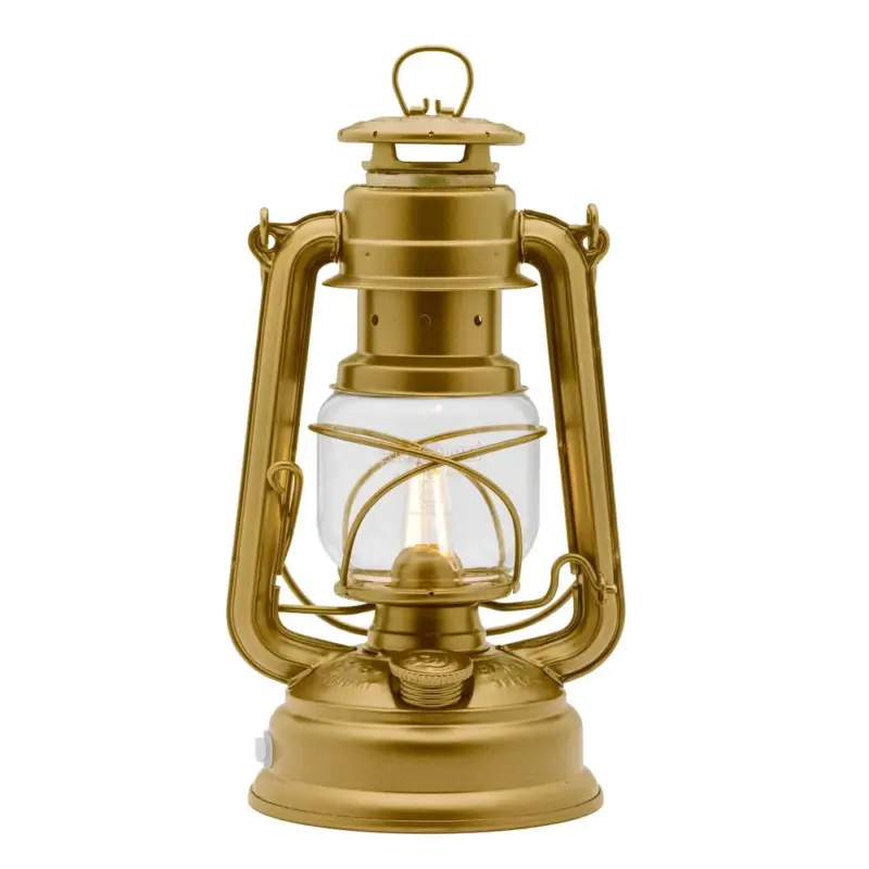 Darmowy zwrot Lampa ogrodowa Feuerhand LED Baby Special 276 - Gold