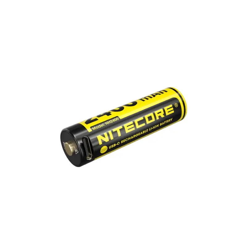 NITECORE NH2400 SET - zestaw 4 x AKUMULATOR LI-ION NITECORE 18650 - 2400mAh USB-C Sprawdź teraz