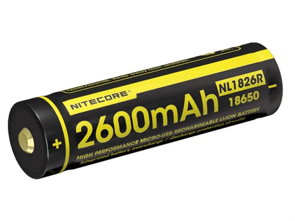 Akumulator Nitecore 18650 Micro USB NL1826R 2600mAh Łatwy zwrot
