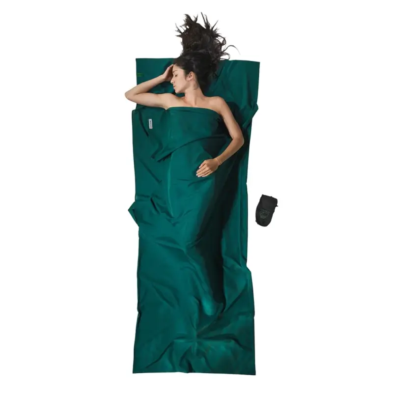 Premium Cocoon - Pościel podróżna TravelSheet Microfiber moss green
