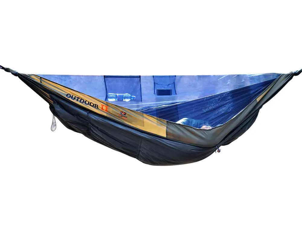Kup teraz Flyhamak - Hamak OutDoor II - ciemnooliwkowy