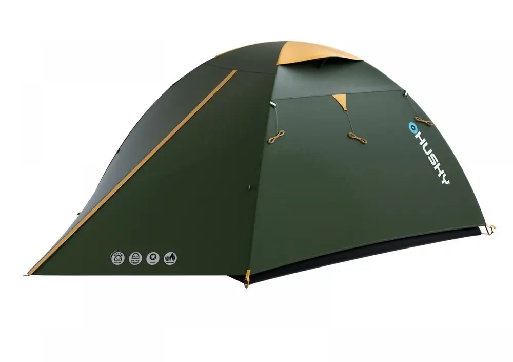 Tylko dziś Husky - Namiot turystyczny BIRD 3 - classic green