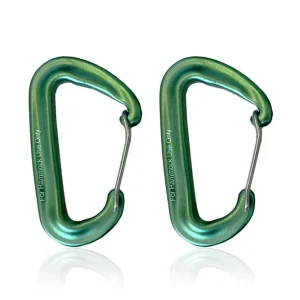 Nowy Karabinki do hamaka - DD Karabiners x 2 - Green