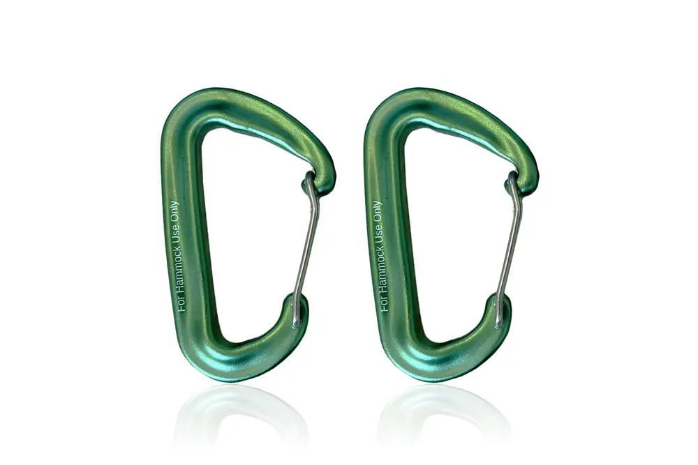 Nowy Karabinki do hamaka - DD Karabiners x 2 - Green