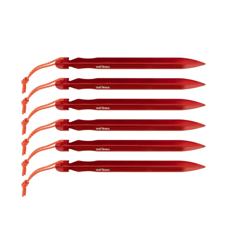 Taniej Tatonka - Szpilki do namiotu Peg Light 15 cm - 6 szt - czerwone