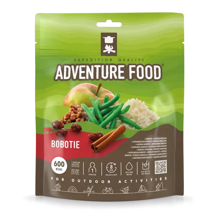 Adventure Food - Danie liofilizowane Bobotie z mięsem mielonym, fasolką i ryżem 600 kcal Nowy