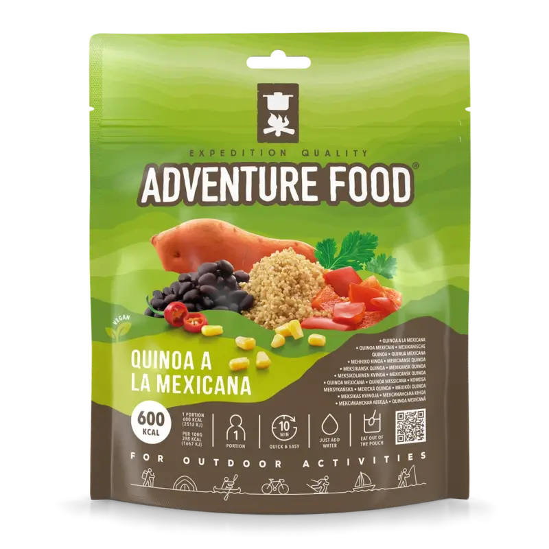 Adventure Food - Danie liofilizowane Quinoa po meksykańsku vege 600 kcal Super okazja