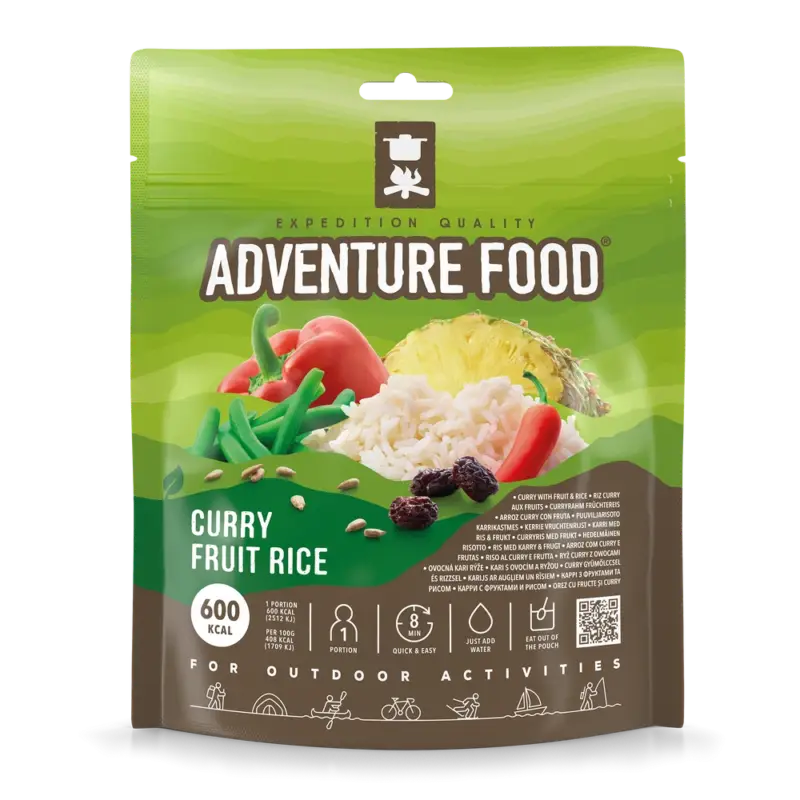 Adventure Food - Danie liofilizowane Ryż curry z owocami vege 600 kcal Kup teraz