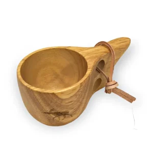Aurora Borealis - Kubek Kuksa drewniana - Łoś - mała Wybór klientów