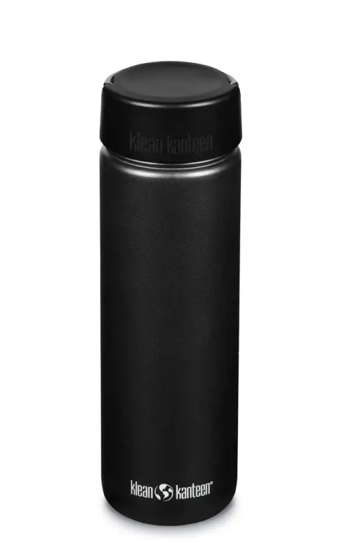 Butelka Klean Kanteen Wide (mit Wide Loop Cap) 800 ml Black Cena promocyjna