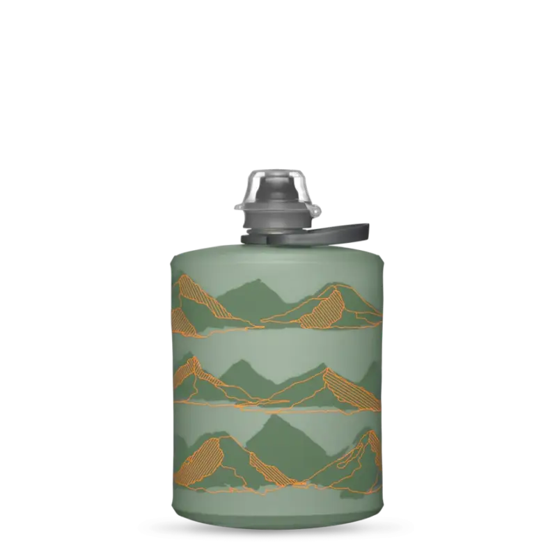 Wysoka jakość Butelka składana Hydrapak Stow Mountain - 500 ml - Sutro Green