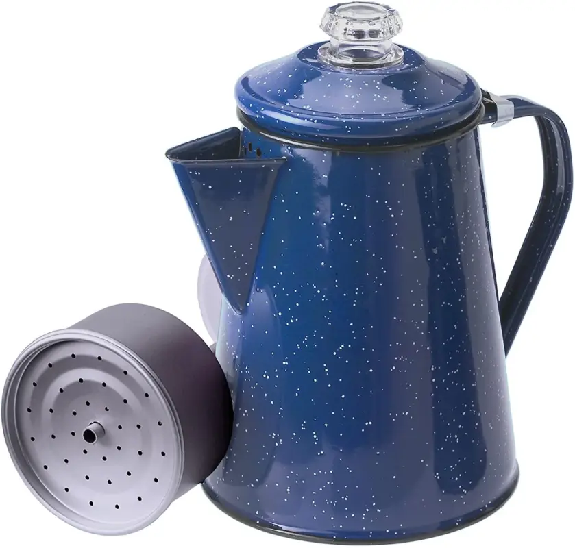 Nowość Czajnik - Perkolator - GSI Percolator 8 Cup - Blue