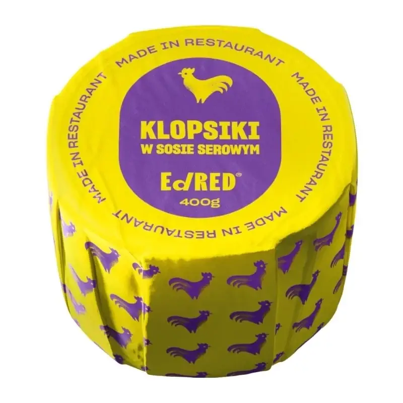 Obniżka ceny EdRed - Danie Klopsiki drobiowe w sosie serowym 400 g